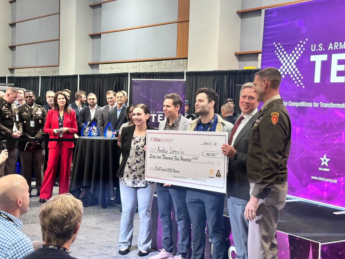 “I’ve heard hundreds of pitches at this point in the job and that was top five.” - <a href="/SecArmy/">Secretary of the Army</a> 

We won the Army’s first-ever FUZE competition at <a href="/AUSAorg/">Assn. of the US Army</a>