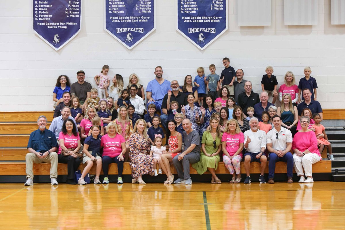 UnityDelray's tweet image. Today, we hosted our Alumni Legacy Breakfast — a beautiful Unity tradition celebrating the special bond between past and present Mustangs. 💛🐎

We shared memories, stories, school spirit, and the lasting connections that make Unity such a special place. 💫

#UnitySchoolFL