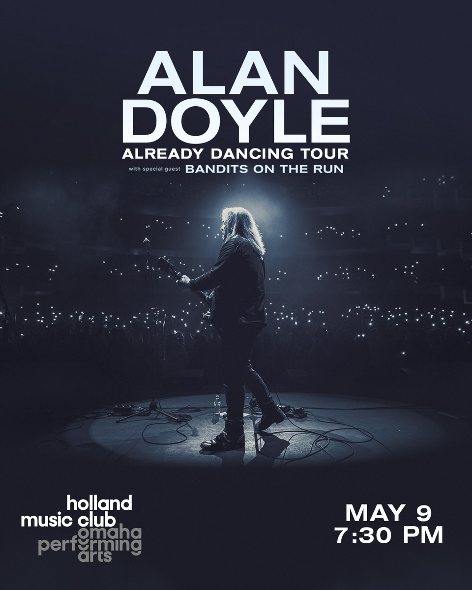 operformingarts (@operformingarts) on Twitter photo Just announced π
<a href="/alanthomasdoyle/">Alan Doyle</a> with special guest <a href="/banditsontherun/">Bandits on the Run</a> come to the Holland Music Club on May 9 π΅
π« Tickets start at $34 and go on sale Friday, Oct. 24 at 12 PM at bit.ly/4hljA6c Just announced π
<a href="/alanthomasdoyle/">Alan Doyle</a> with special guest <a href="/banditsontherun/">Bandits on the Run</a> come to the Holland Music Club on May 9 π΅
π« Tickets start at $34 and go on sale Friday, Oct. 24 at 12 PM at bit.ly/4hljA6c