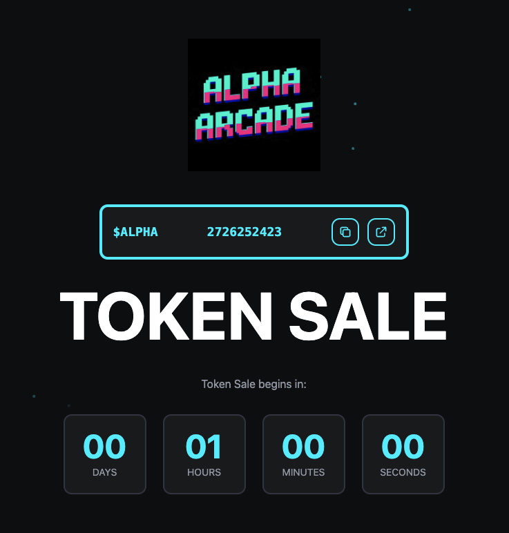 iGetAlgo's tweet image. 🚨1 HOUR LEFT UNTIL SALE!!!🚨 @AlphaArcade69 
👉 alphaarcade.com/token-sale 👈

$ALPHA x $ALGO #AlphaArcade #PredictionMarkets 
#crypto #algorand $SOL $ETH $BTC $ADA $SUI