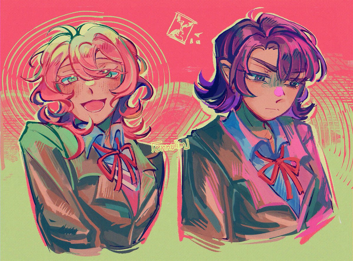 redrawing for muu mv day 
#MILGRAM #ミルグラムファンアート