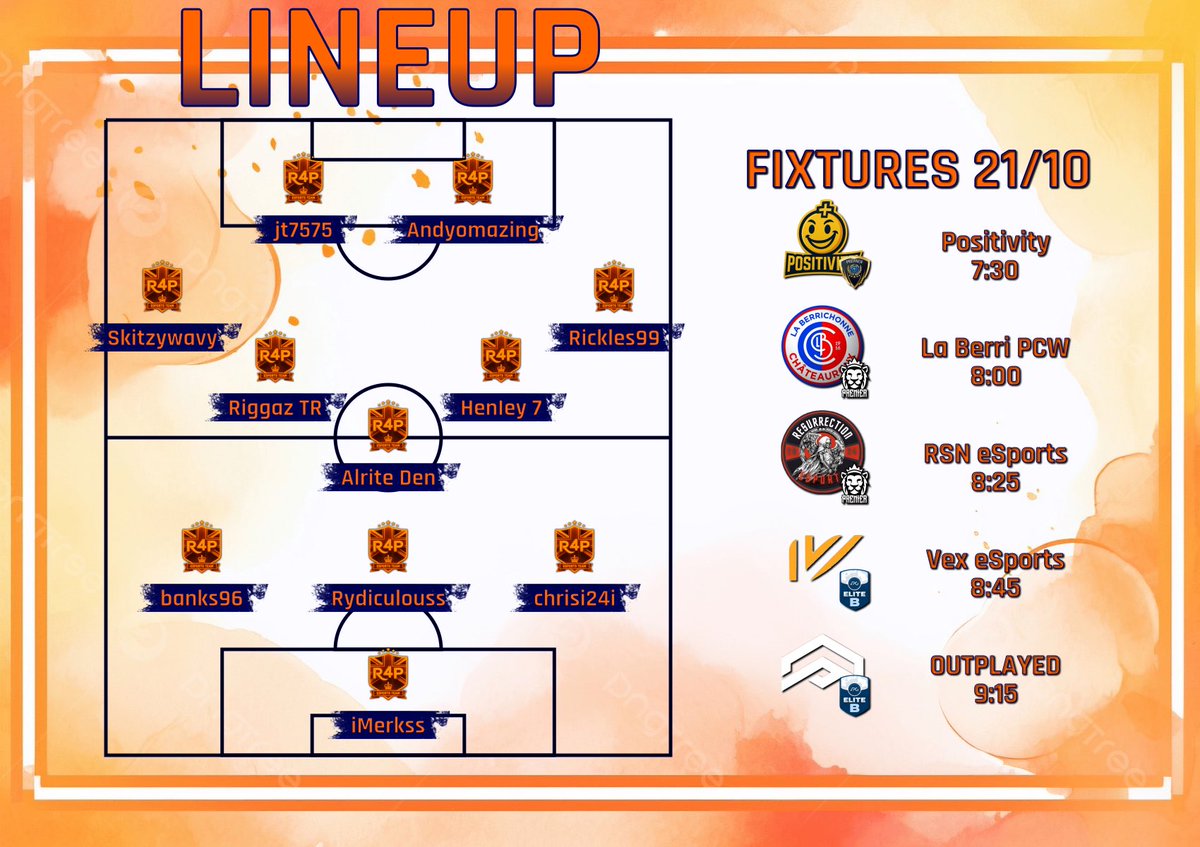 R4P (@r4p11s) on Twitter photo ๐ช๐บ| <a href="/OfficialVPG/">Virtual Pro Gaming</a> 
๐ฌ๐ง| <a href="/VPGUK/">VPG United Kingdom</a> 
๐ช๐บ| <a href="/VPGEurope/">Virtual Pro Gaming | Europe</a> 
๐ฌ๐ง| <a href="/BRFCHub/">BRFC Hub</a> 
๐พ| twitch.tv/ribbed4pleasure
๐
| 21/10/25
โ๏ธ| 19:30 GMT 
๐งก R4P Game night 2!! Letโs go ๐ช ๐งก ๐ช๐บ| <a href="/OfficialVPG/">Virtual Pro Gaming</a> 
๐ฌ๐ง| <a href="/VPGUK/">VPG United Kingdom</a> 
๐ช๐บ| <a href="/VPGEurope/">Virtual Pro Gaming | Europe</a> 
๐ฌ๐ง| <a href="/BRFCHub/">BRFC Hub</a> 
๐พ| twitch.tv/ribbed4pleasure
๐
| 21/10/25
โ๏ธ| 19:30 GMT 
๐งก R4P Game night 2!! Letโs go ๐ช ๐งก