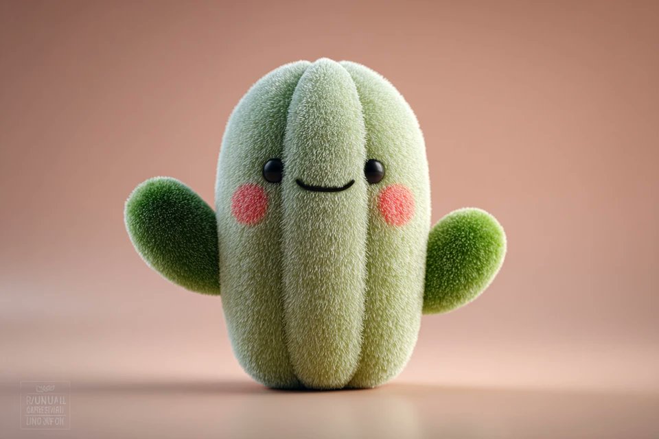 azed_ai's tweet image. Prompt share: Plushified Worlds

💬Prompt:
A soft and plush 3D model of a [subject] with a [key detail], rendered in a cute, stylized aesthetic. The texture appears velvety, squeezable, and toy-like, emphasizing the charm of animated [object type] designs. Clean background,…