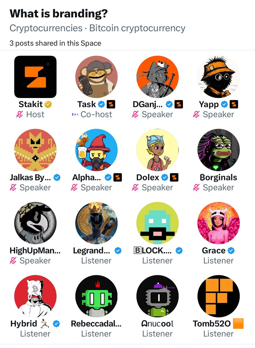 #Stakit show 🟧🟧
x.com/i/spaces/1OyKA…