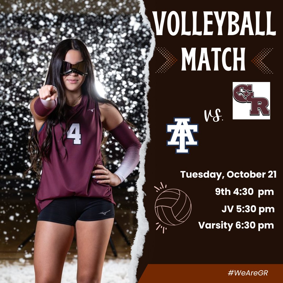 Longhorns VB heading to Alief Taylor for tonight's match.