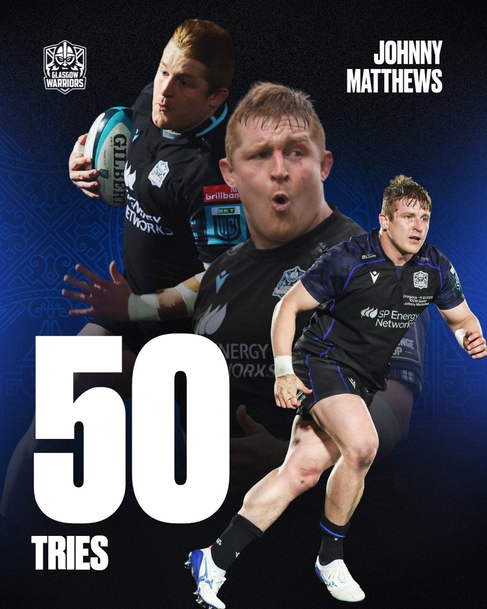 RutgerBlume's tweet image. 50 ensayos con Glasgow, @unuviala, sólo Daniel Tailliferre Hauman y George Horne alcanzaron esa cifra antes que él...