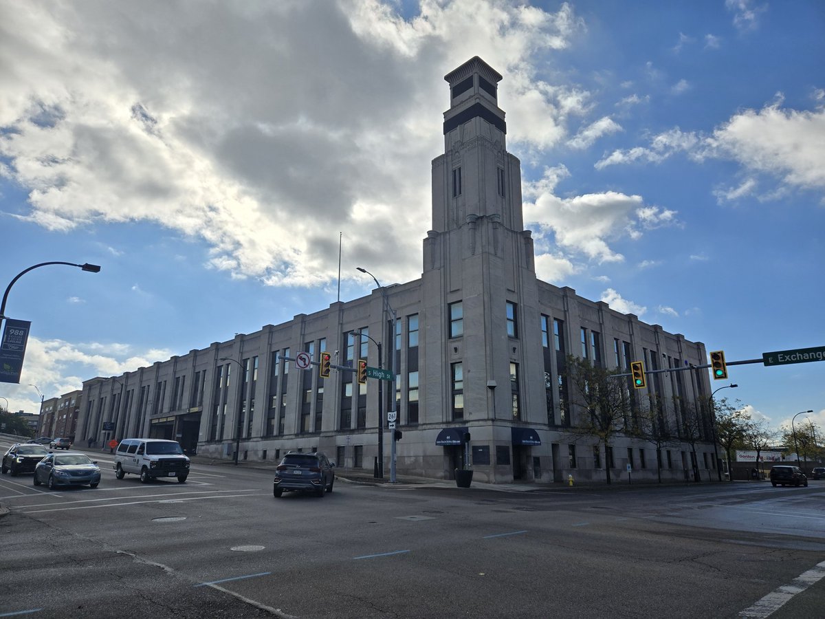 Nothing better than a fall day in Akron! 🍁
