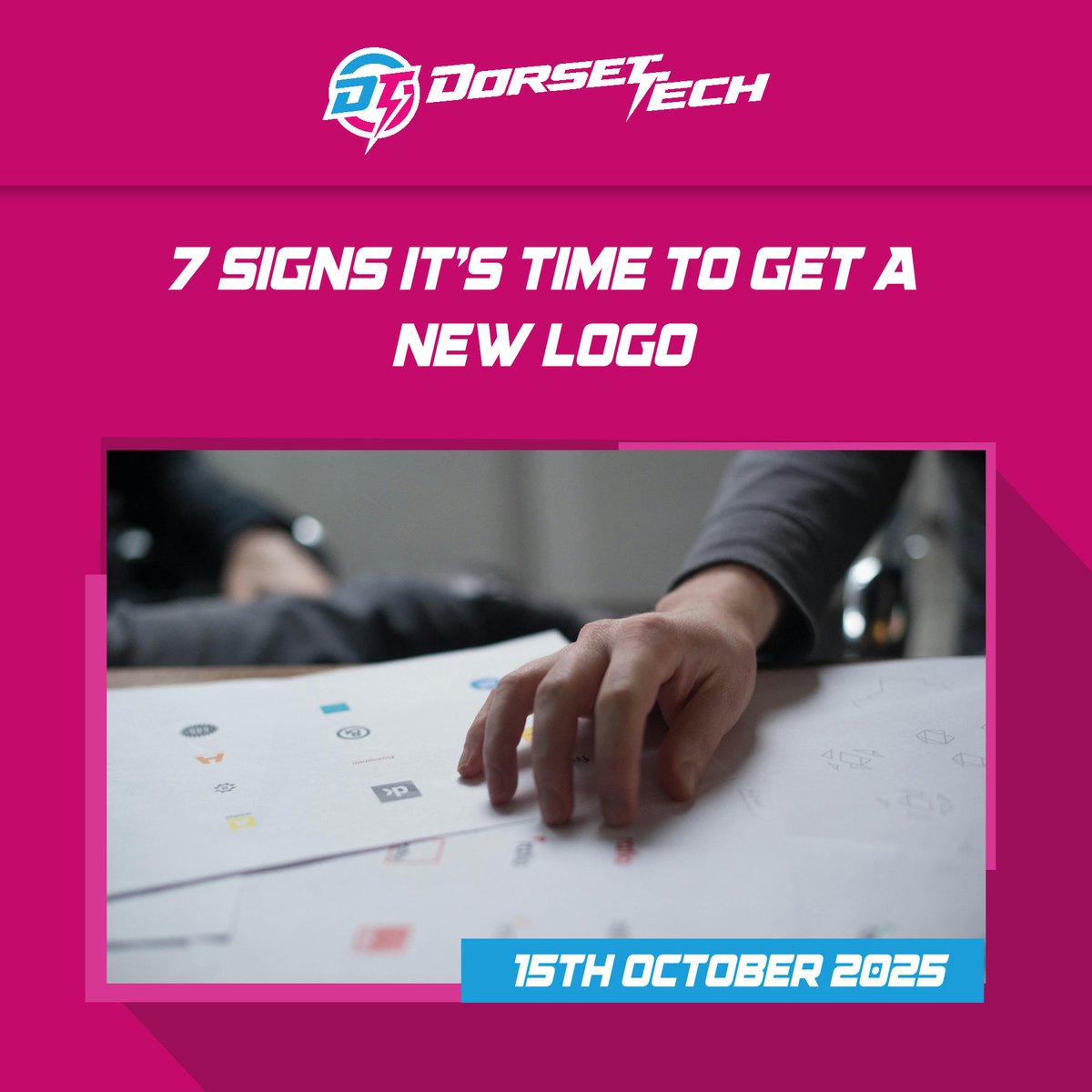 🌟7 Signs It's Time to Get a New Logo!🌟

Your logo is more than just a graphic; it's the face of your brand, the first impression, and often the lasting one. However as your business evolves, your logo needs to keep pace. If it's no longer doing it's job, it might be time for a