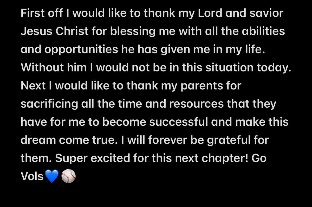 Fired up!! Let’s gooo!! #commited #govols