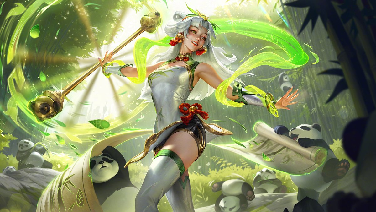 Panda Pal Lux Splash Art ‼️