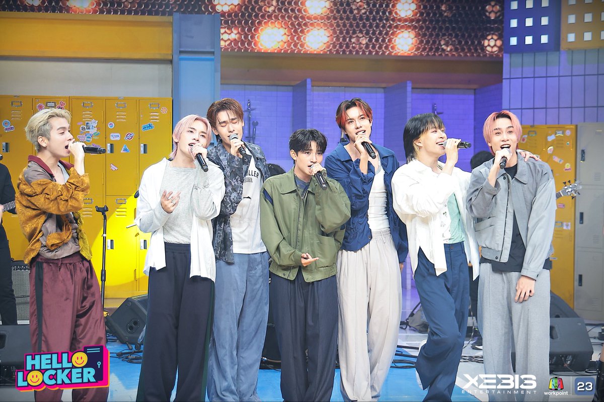 xebis_ent's tweet image. รวมโมเมนต์ความสนุกในห้องเรียนล็อกเกอร์ ที่มาพร้อมเพลงฮิตติดหู ถ่ายทอดผ่านเอนเนจี้ของ &quot;วง DICE @DICE_SONRAY &quot; และ &quot;XEBIS&quot; ✨

#HELLOLOCKER #Workpoint #Workpoint23 #XEBISENTERTAINMENT #MAKEPOPHISTORY #HELLOLOCKEREP9  #DICE_SONRAY