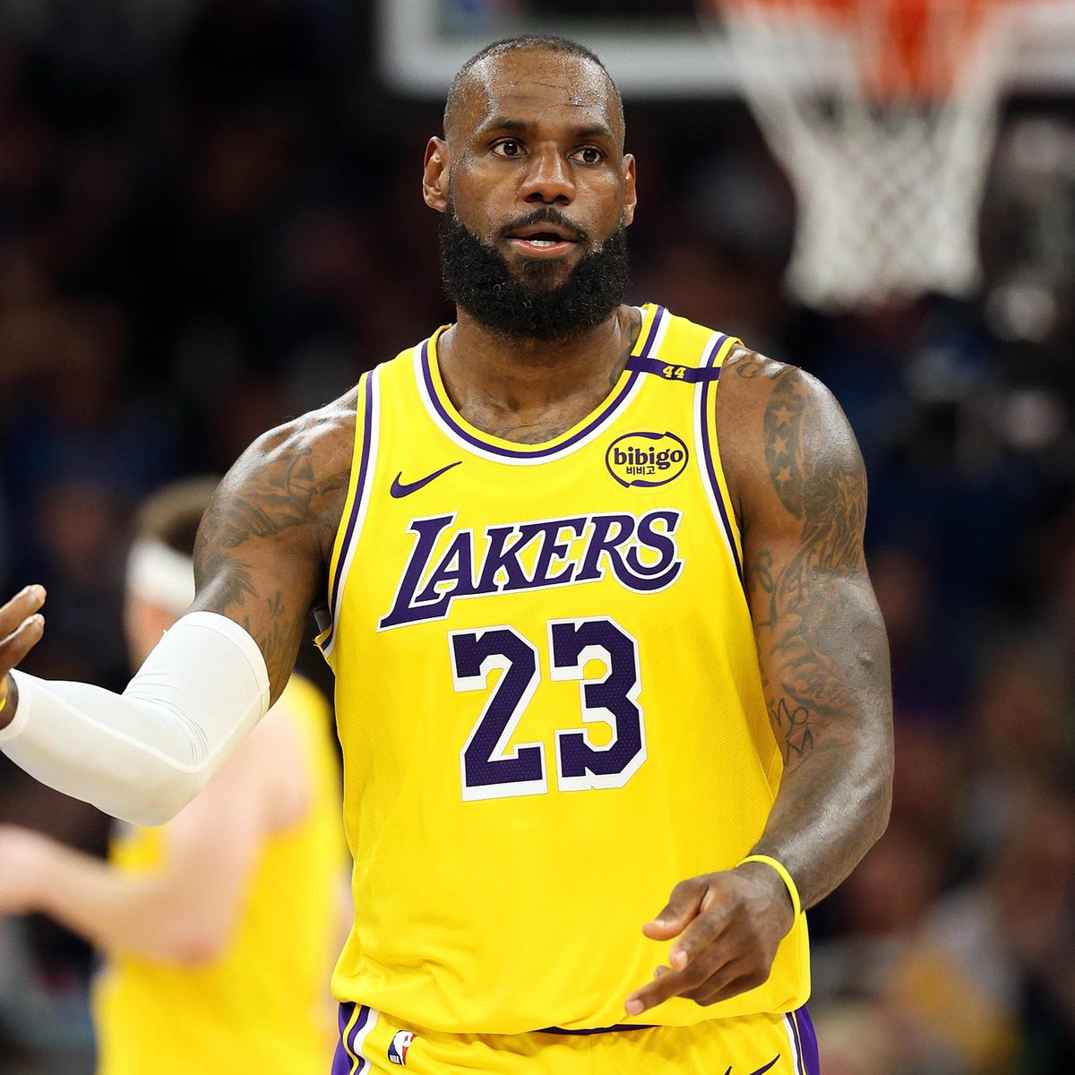 LegionHoops's tweet image. The first NBA opening night in 23 years where LeBron isn’t playing 💔