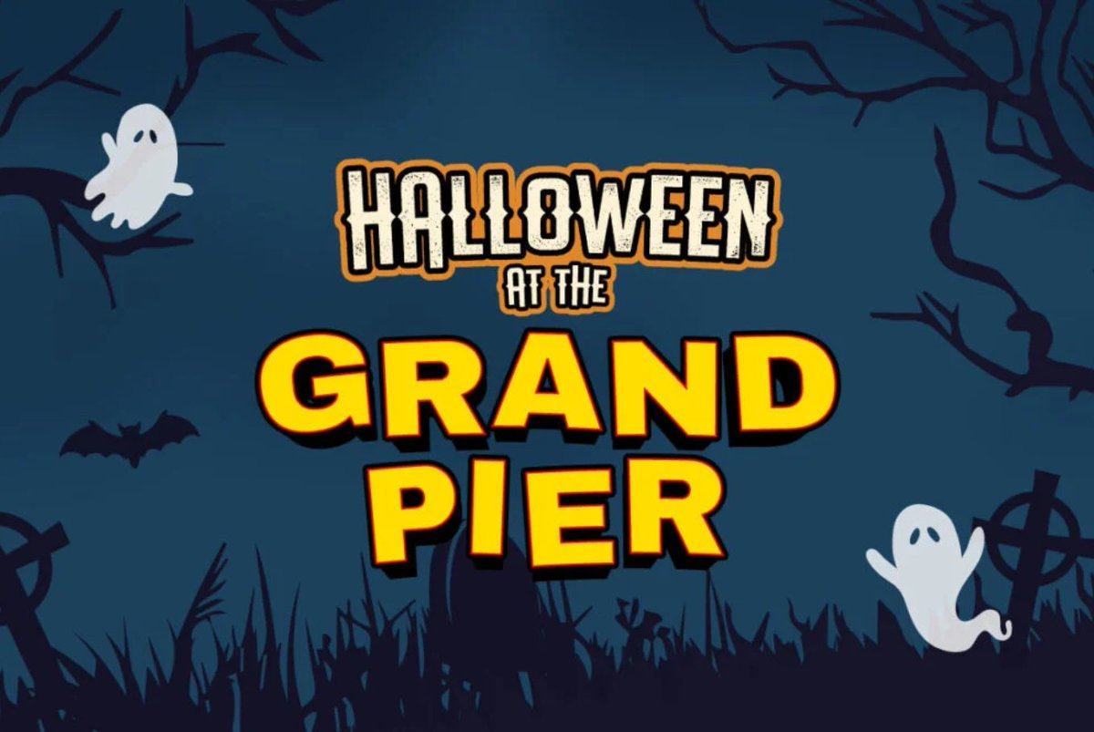 🎃 Halloween at The Grand Pier! 👻
📅 25 Oct – 3 Nov 2025 | 📍 Weston-super-Mare

BOO! Spooky surprises await at The Grand Pier this Halloween — if you’re brave enough! 👀

Click here to find out more- loom.ly/itReEFs