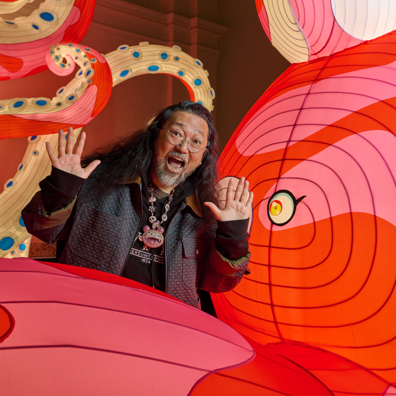 LouisVuitton's tweet photo. Artycapucines VII – Louis Vuitton x #TakashiMurakami. A tribute to #LouisVuitton's commitment to the arts, the series joins the culmination of works created for the project since 2019 in a showcase at Art Basel Paris.