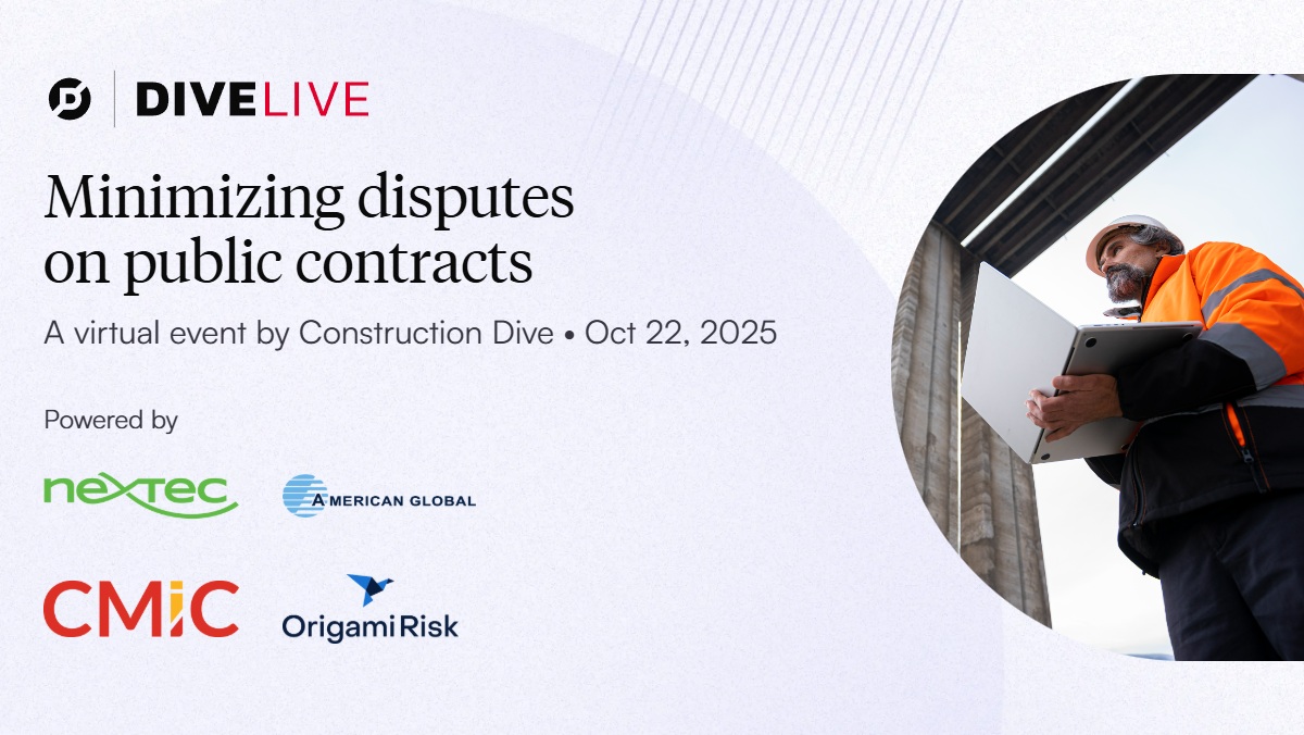 constructdive's tweet image. ⏰TOMORROW:  Join our free virtual event featuring #construction executives from Granite Construction, the Turner Construction Company, JAMS and more to explore progressive delivery methods on infrastructure projects. RSVP: bit.ly/4ooK5K6