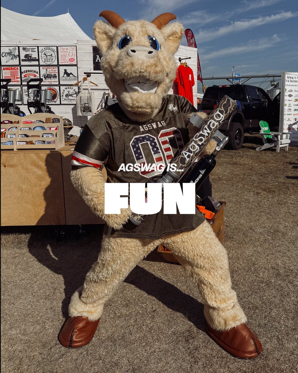 WE DO SWAG DIFFERENTLY.

Here at AgSwag we work by the motto of being bold, fast, and fun. Whether it's helping you design custom products or bringing fun energy to your company event, we're here to make your out-of-the-box ideas come to life flawlessly. ✨