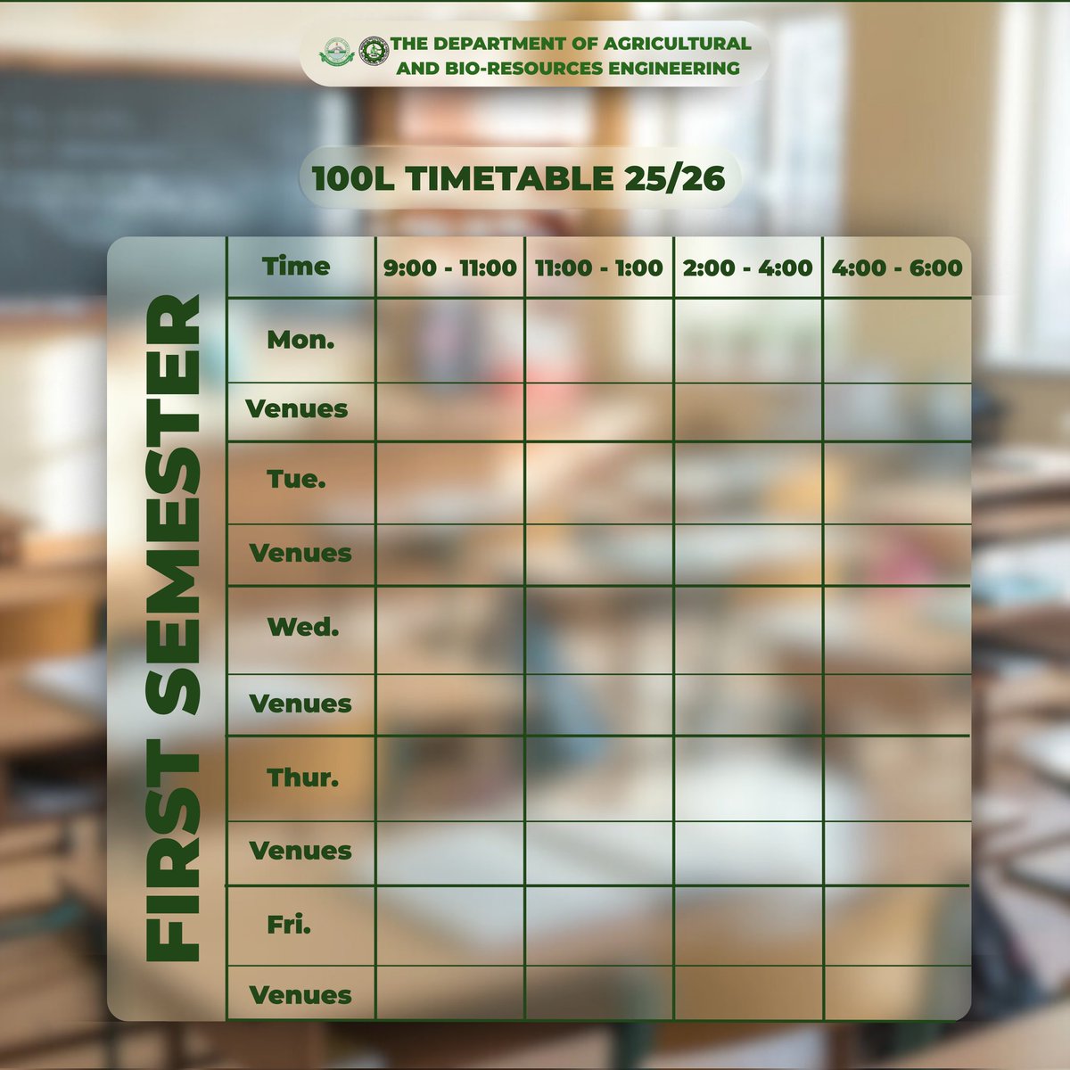 constant006's tweet image. Turning schedules into something you'll enjoy looking at 🫴🗓️, even my department's timetable needs a glow up