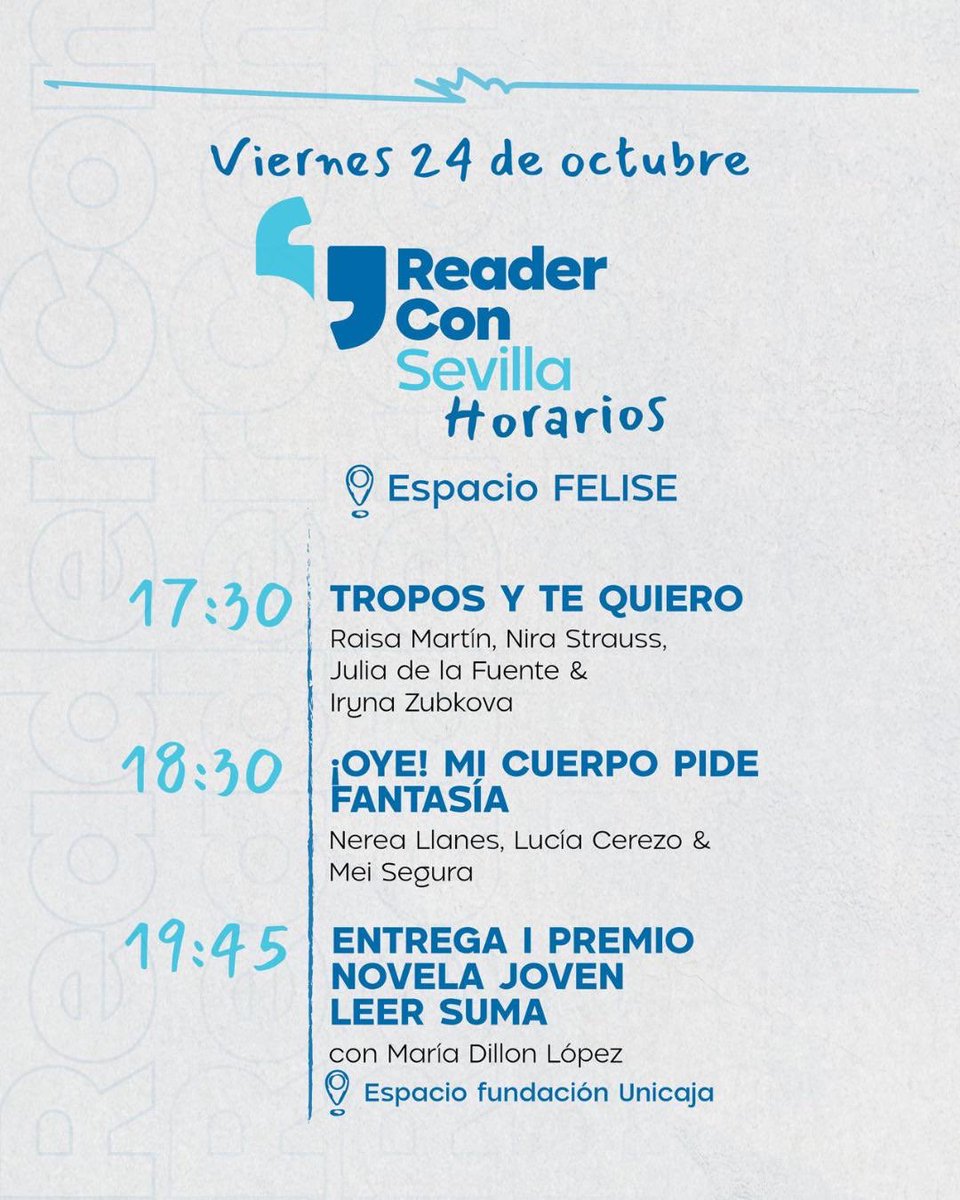 Reader Con | ARC tweet media