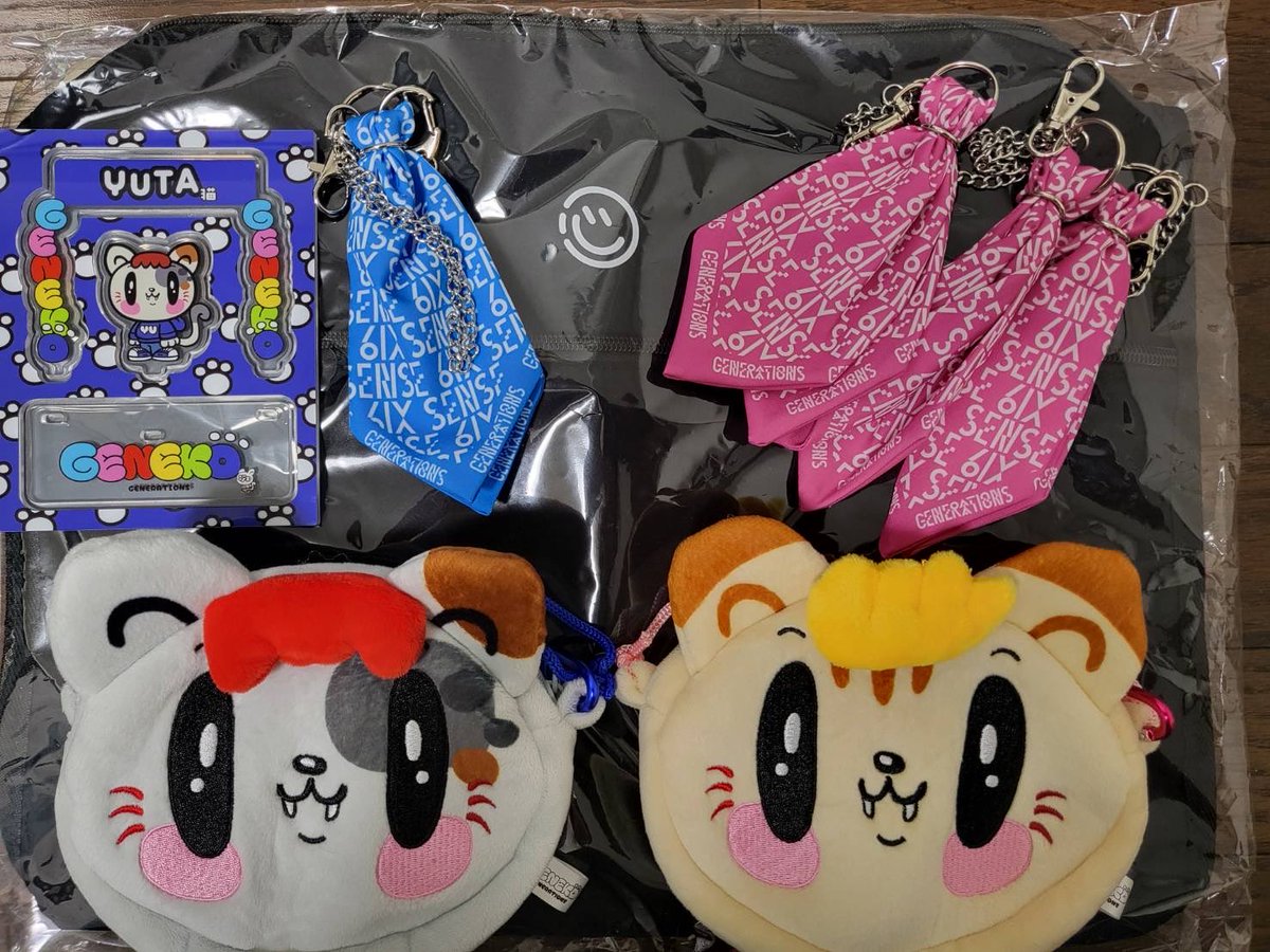 GENE ジェ猫 数原龍友 セット GENE ジェ猫 数原龍友 セット GENERATIONS 新キャラクター【ジェ猫