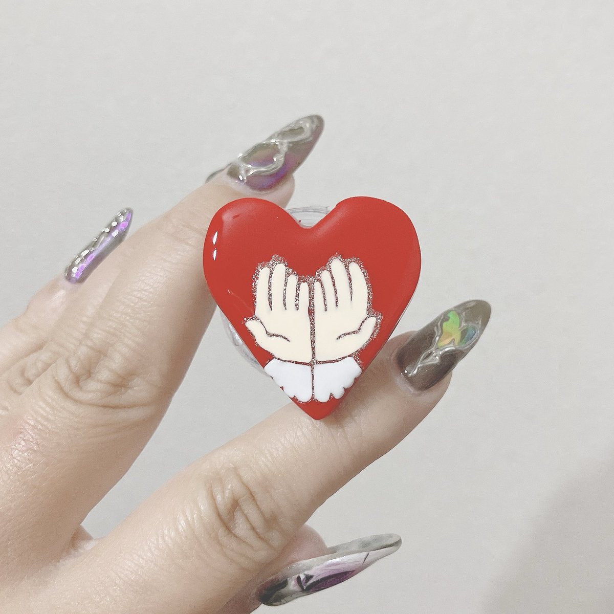 RaTcHaN999's tweet image. 久しぶりのハンドモチーフ🤲♥️
また出します✨️