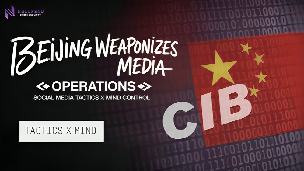 nullfend's tweet image. We’re in a new kind of war : one fought with information, not bullets. China’s military is using social media, bots, and AI to shape minds.

linkedin.com/pulse/chinas-c…

#CognitiveWarfare #Nullfend #CIB #Intelligence #OSINT #PLA #Military #China #India