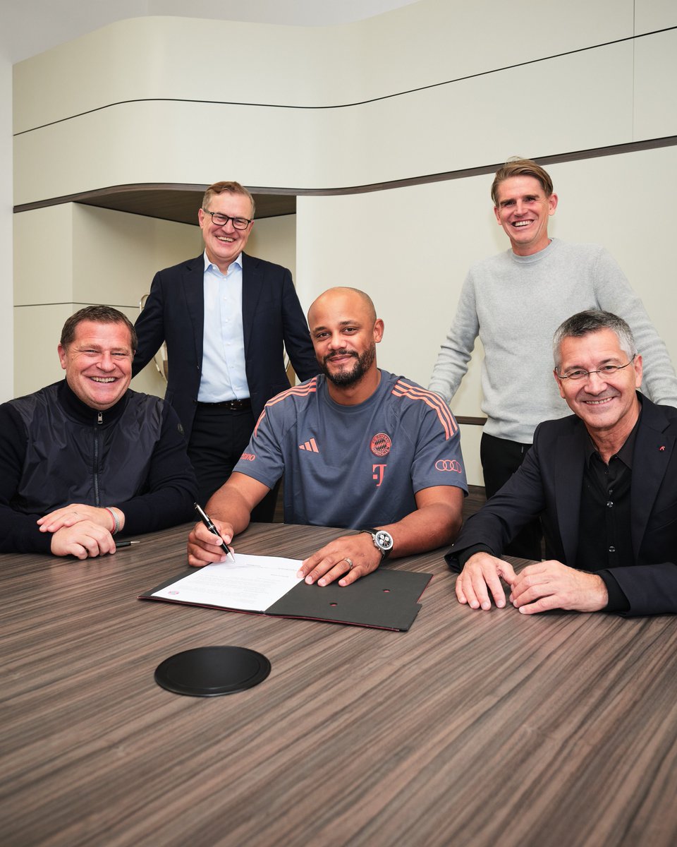 FabrizioRomano's tweet image. 🚨 Vincent Kompany has signed a new two year contract extension at FC Bayern.
“I'm grateful, honored. It feels like I've been here much longer and that I understand the club well”. ❤️🤍