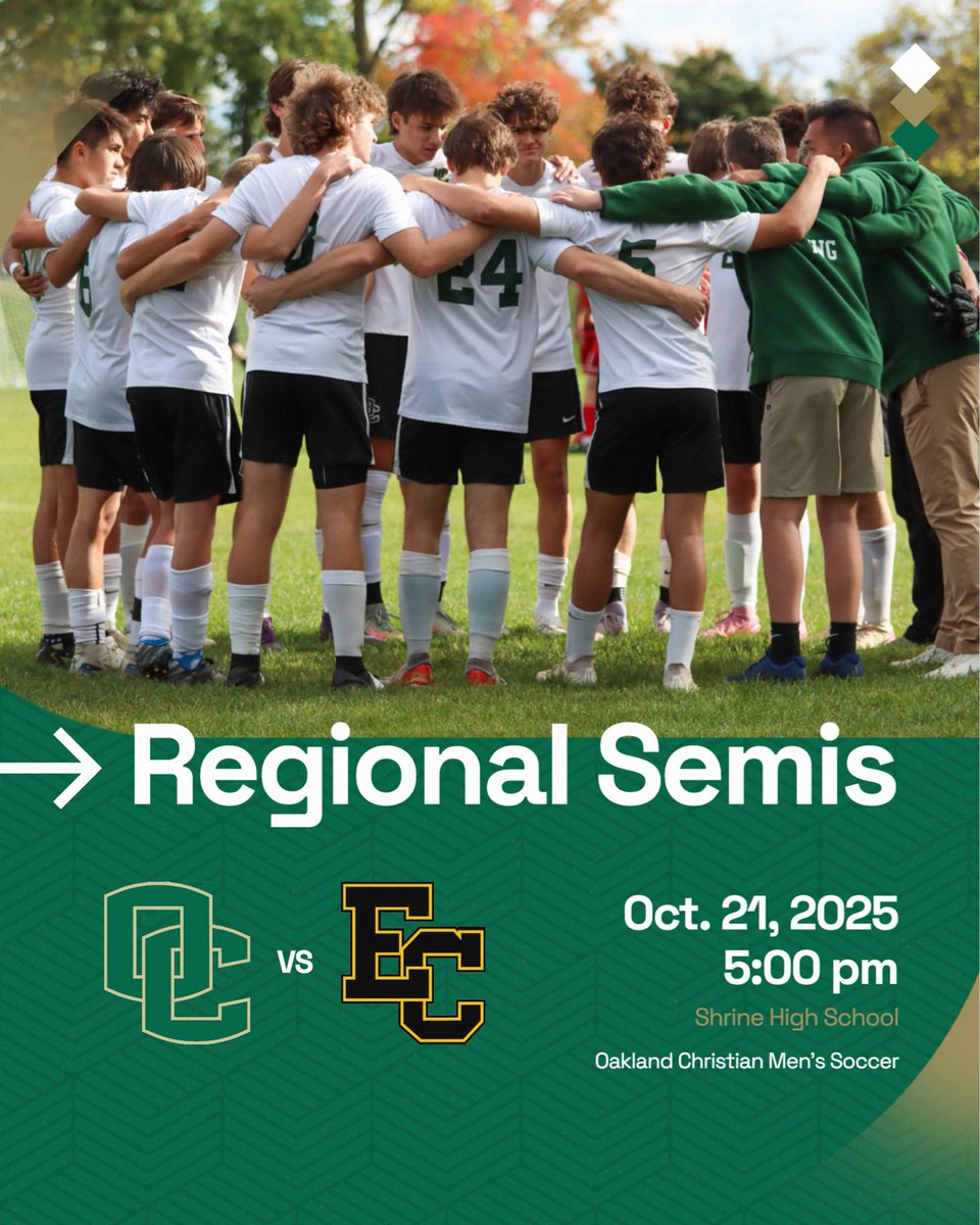 Oakland Christian Soccer tweet media