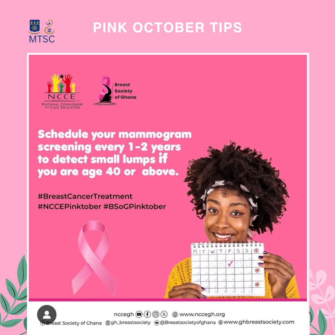 UGMCSim's tweet image. Regular screening is especially important for 40 year-olds and above.
#pinkoctober #ugmcsim #healthsimulation #simulation #cpd #healthcare #heatheducation #events #rentals #ugmc #mtsc