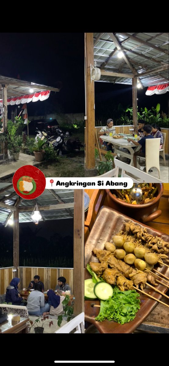 Alhamdulillah hujan2 tamu/pengunjung ttp bisa nyaman di #JogloSemilir.
Sibuk, baru sempet makan siang sebelum maghrib. Baru buka HP deh. 
Set up tempat makanan masih suka2 🙂. 
Ya Allah semoga bisa segera bikin gazebo/saung utk ruang sholat yg proper. 
#JogloSemilirDampit