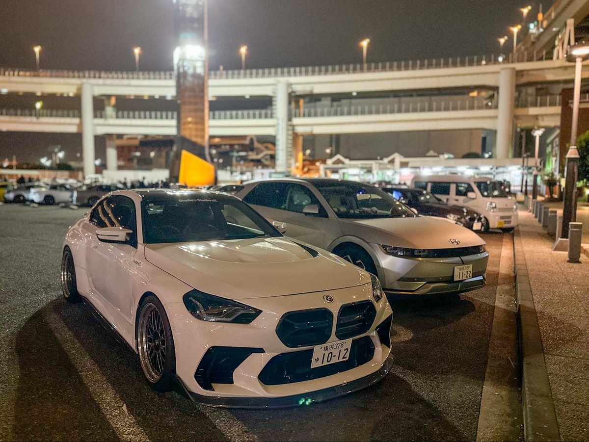 mr1985kazuto's tweet image. ターンパイクからの大黒。

#BMW #G87M2 #大黒 #ターンパイク