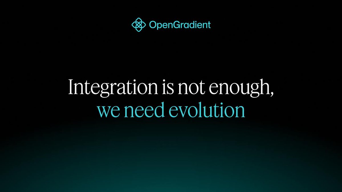 OpenGradient (@opengradient) on Twitter photo As of 2025, 85% of organizations have AI in at least one workflow.
But that's just the start.
True AI integration means it knows your context, handles tasks smoothly, stays private, and works on systems that are decentralized and trustworthy. As of 2025, 85% of organizations have AI in at least one workflow.
But that's just the start.
True AI integration means it knows your context, handles tasks smoothly, stays private, and works on systems that are decentralized and trustworthy.