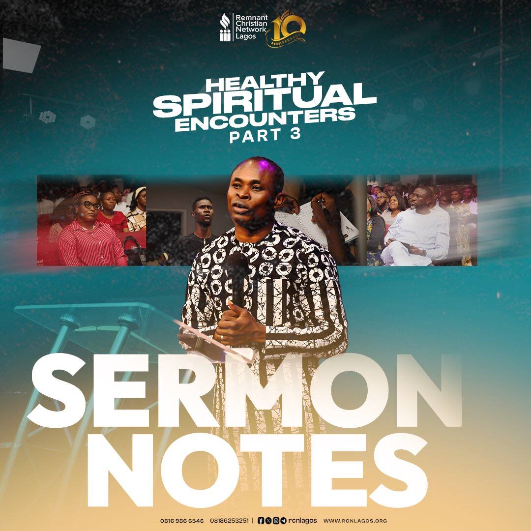 RCNLagos's tweet image. Many fast with wrong motives and end up with unhealthy encounters. What’s your motive for fasting?
Catch excerpts from yesterday’s CBS and watch the full message on @rcnlagos (TG/YT).
#RCNLagos #CBS #HealthySpiritualEncounters3