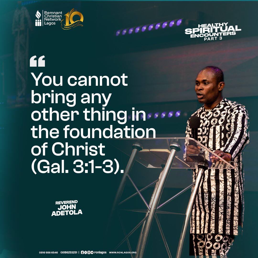 RCNLagos's tweet image. Many fast with wrong motives and end up with unhealthy encounters. What’s your motive for fasting?
Catch excerpts from yesterday’s CBS and watch the full message on @rcnlagos (TG/YT).
#RCNLagos #CBS #HealthySpiritualEncounters3