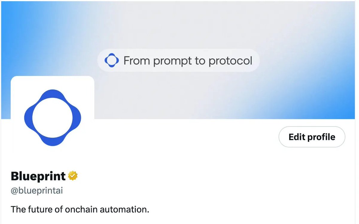 At Blueprint, we care about discoverability — our Nest agent makes it easier to find the best vaults across top networks.

So we made it easier to find us too.

We’re now @blueprintai 😎