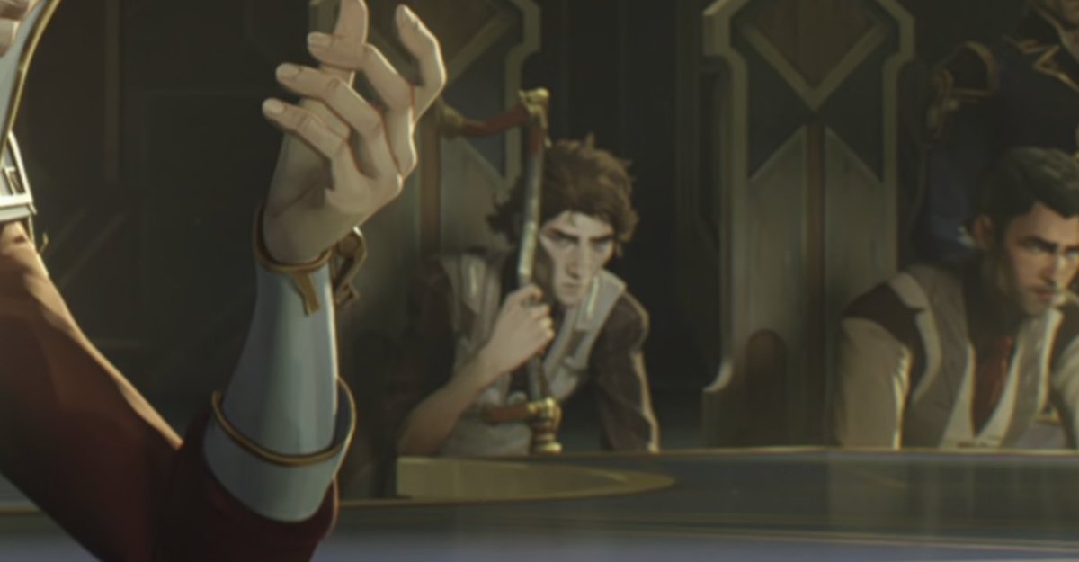 the way i wouldve fucking tackled bolbok right there

mind you this is how he's talking about zaunites at WORK and IN FRONT OF ONE. another 10 rockets please