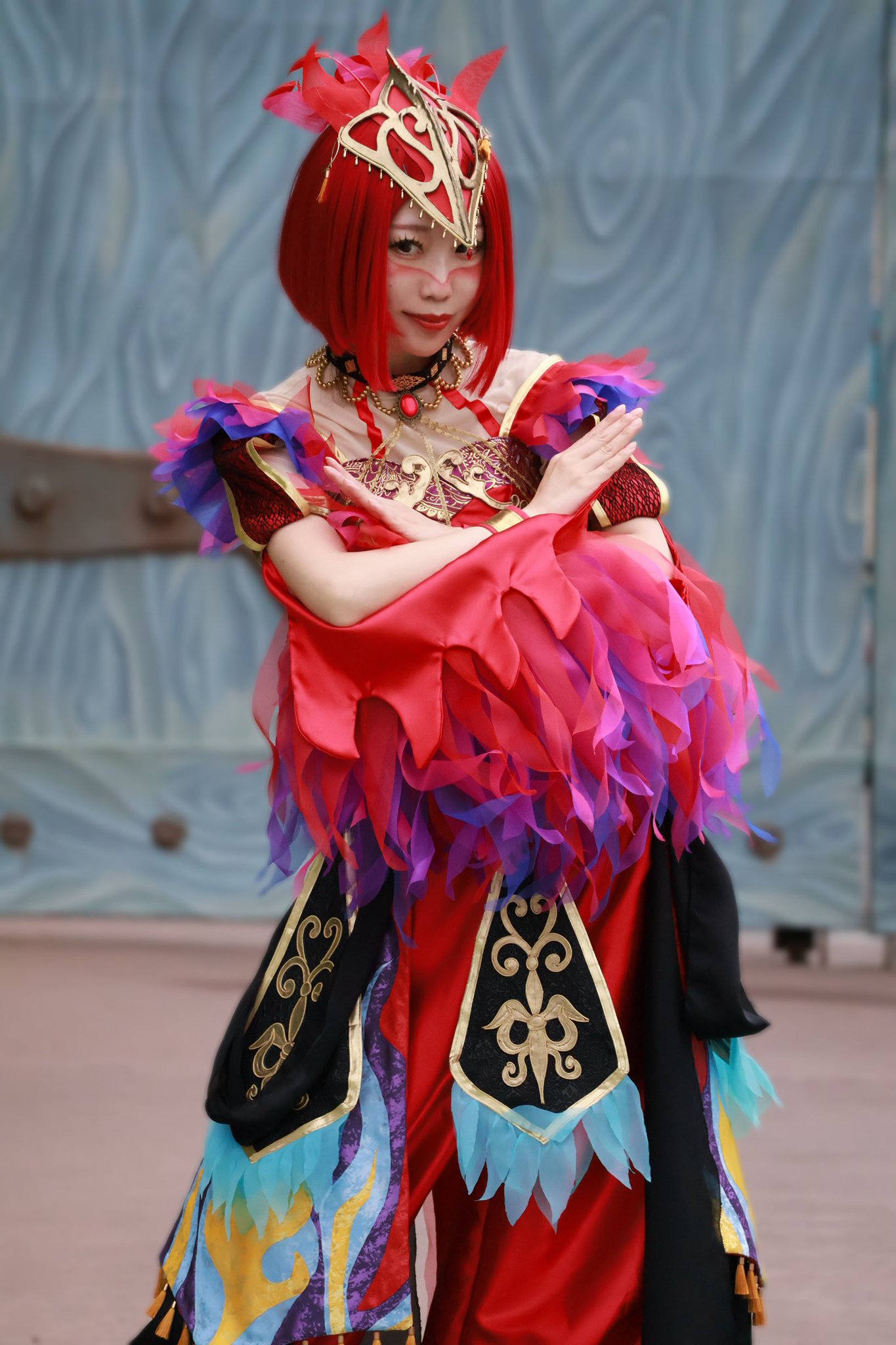 るるる様　dハロ 衣装　フレンジー　オウムダンサー Amazon.co.jp: Into the Frenzy オウムダンサー コスプレ衣装