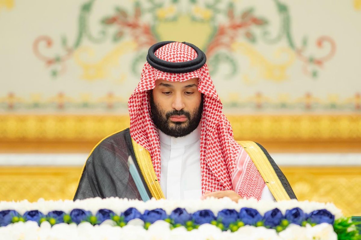 سمو سيدي #ولي_العهد يرأس جلسة #مجلس_الوزراء في الرياض.