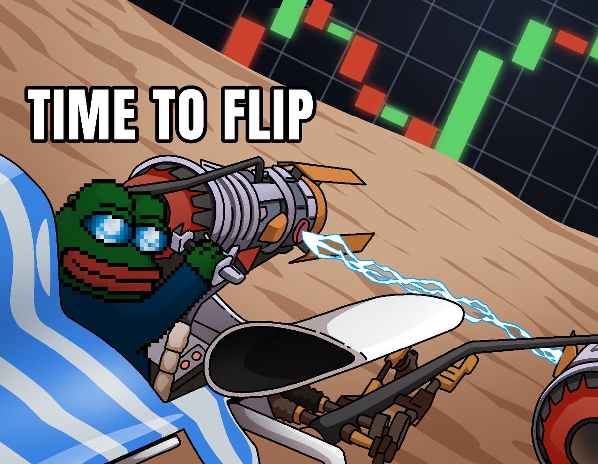 epepethereum's tweet image. The Time Is Now. 
It’s Time To Flip $PEPE 

$EPEP