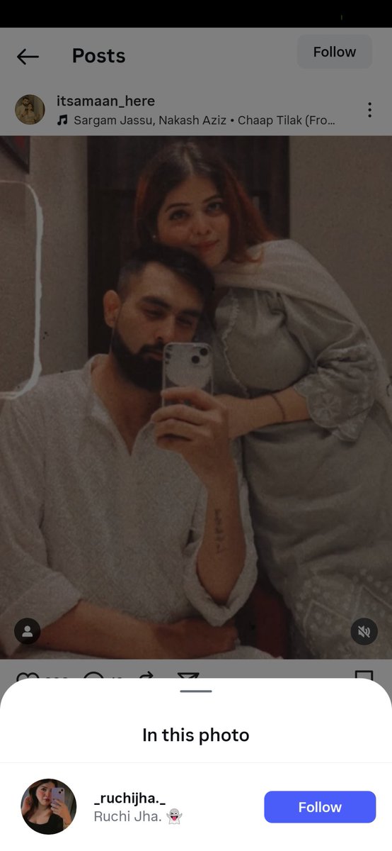 &gt;&gt; Ruchi jha trapped by Amman?? 
I don't think so .

&gt;&gt;instagram.co/_ruchijha._?ig…