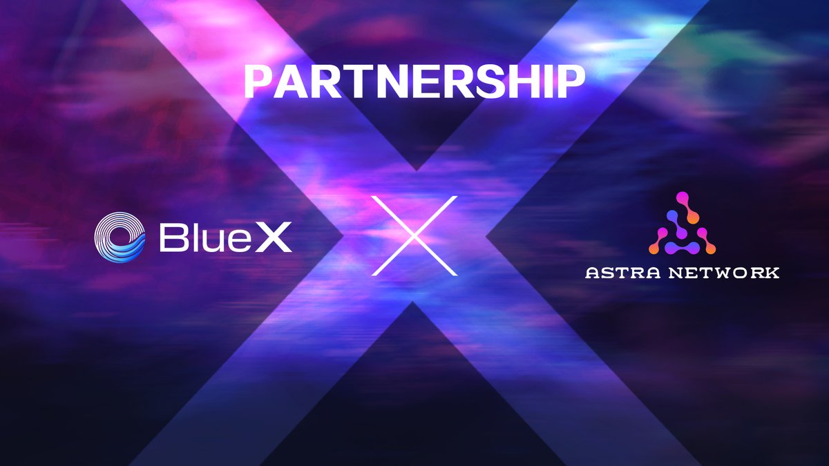 BlueX x Astra Network ⌚⚙️

We’re partnering with Astra Network — the leading Web3 wearable DePIN ecosystem turning smartwatches, bands, rings &amp; VR devices into on-chain real-world assets 🌐💎

With Astra’s AI-driven data intelligence and BlueX’s RWA infrastructure, we’re