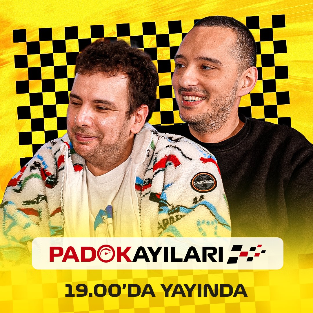 🏁 Padok Ayıları, bu akşam saat 19.00'da yayında! 

🗣️ <a href="/yigittezcano/">Yigit Tezcan</a> x <a href="/karabogaf1/">Murat Araboğlu #karabogaf1</a> 

👍 Hemen abone olun: ytbe.be/40byo