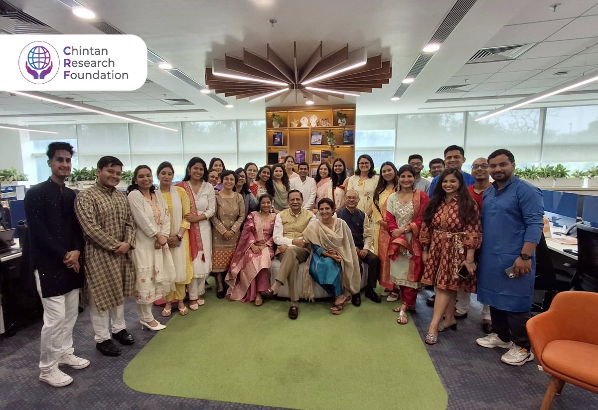 Team #ChintanResearchFoundation is still glowing in the spirit of Diwali!

From us to you #HappyDiwali