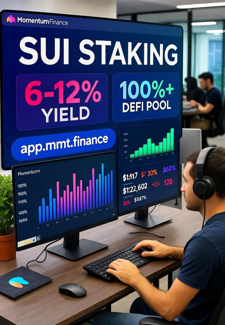 High Yields on Sui with #MMTFinance

👉xSUI Staking: 6–12% + 100%+ DeFi yields.

👉Stake SUI, use xSUI in pools 

👉AI Vaults: 127-280% APR like SUI/USDC

👉Stake xSUI or LP for $MMT

Don't miss 22 OCT is the last day to join or create UGC for <a href="/MMTFinance/">MomentumⓂ️Ⓜ️T</a> Pre-Sale on <a href="/buidlpad/">Buidlpad</a> 🚀