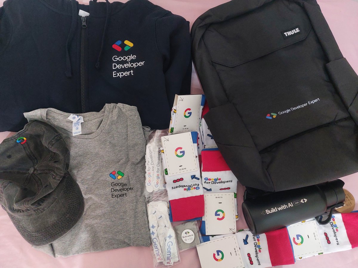 IbtissemHattab's tweet image. #BuildWithAI swags are finally here 🤩
Thank you @GoogleDevExpert  💫

Build with AI is a global event series aimed at enabling developers across the world to learn and build using Google’s latest artificial intelligence and machine learning technologies.
#BuildWithGemini