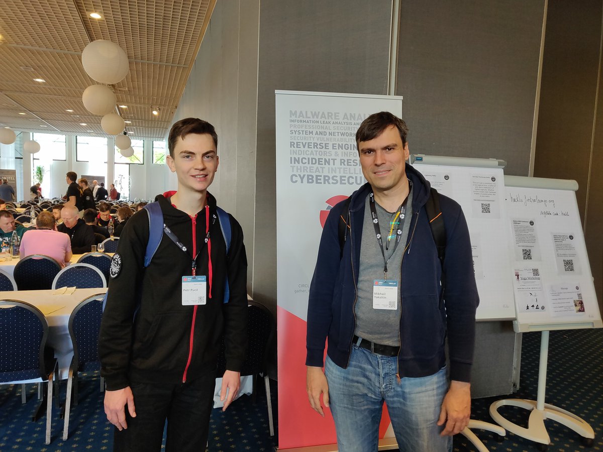 kaitai_io's tweet photo. Hey folks, lead developers of #KaitaiStruct (Petr and Mikhail) are visiting #HackLu 2025 this week. If you want to chat about binary formats, parsing and reverse engineering — give us a shout, happy to connect! https://t.co/GNaqQ6yg5i