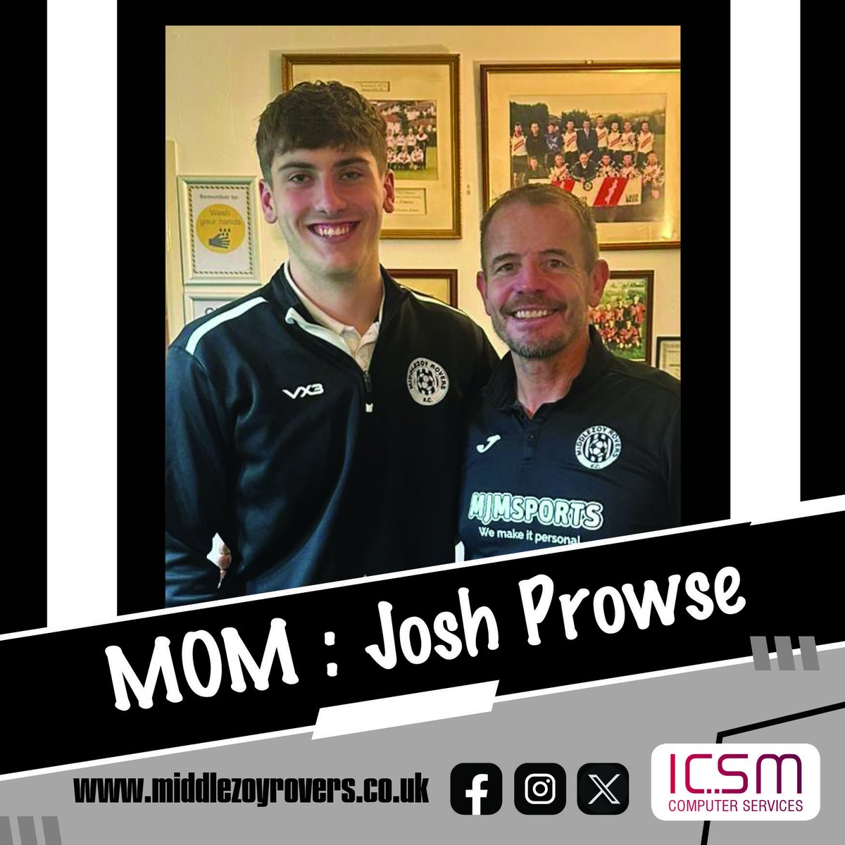 middlezoyrovers's tweet photo. Saturday :  3 wins from 3 and no goals conceded - 😳.
MOM performances on the day from 
1st Team : Captain Josh Prowse 
Res Team : Harry ‘5Teams’ Smith
Ath Team : James ‘in bed by 8pm’ Gibbs
Well done gents 💪⚫️⚪️
@swsportsnews @swpleague @somersetcfl @TeamUCS_CG https://t.co/al6hkrGIl5