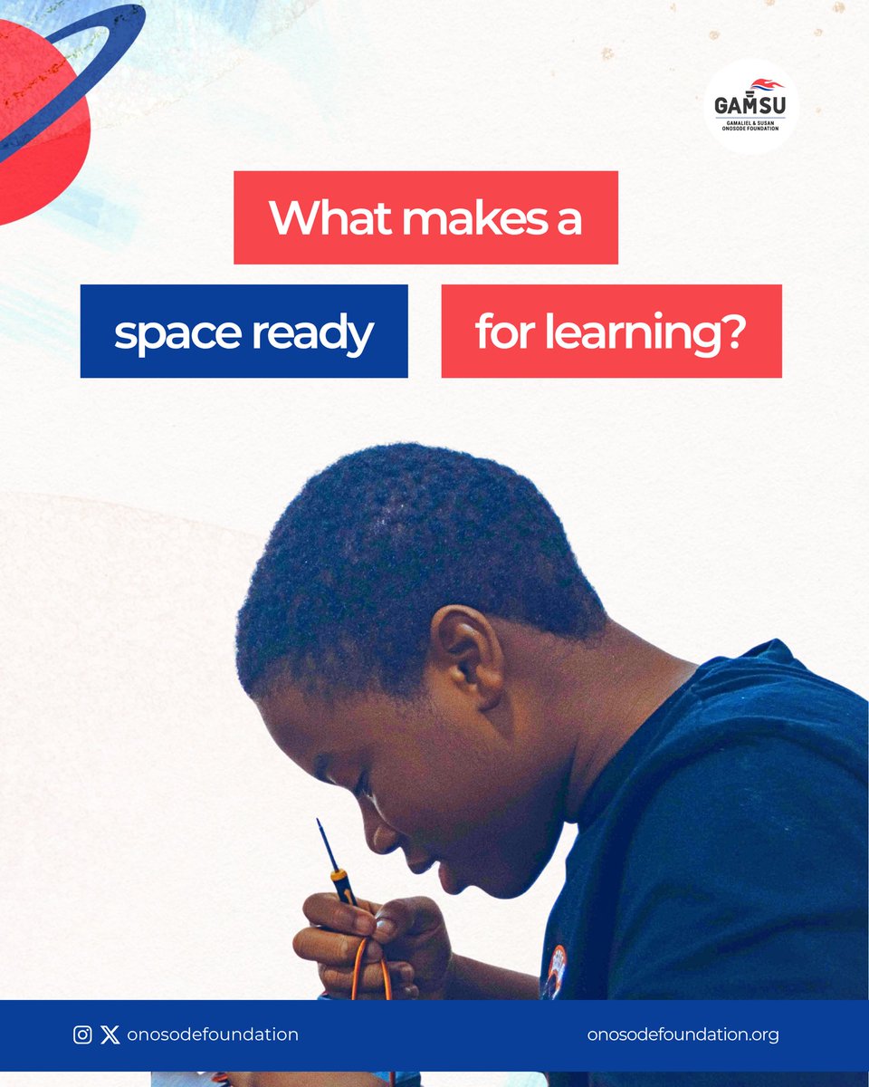 GamsuF's tweet image. Quality education lives in the spaces that hold it, classrooms, libraries, corners of hope.
A true learning space doesn’t just shelter; it inspires.
#EducationForAll #LearningEnvironment #GAMSU