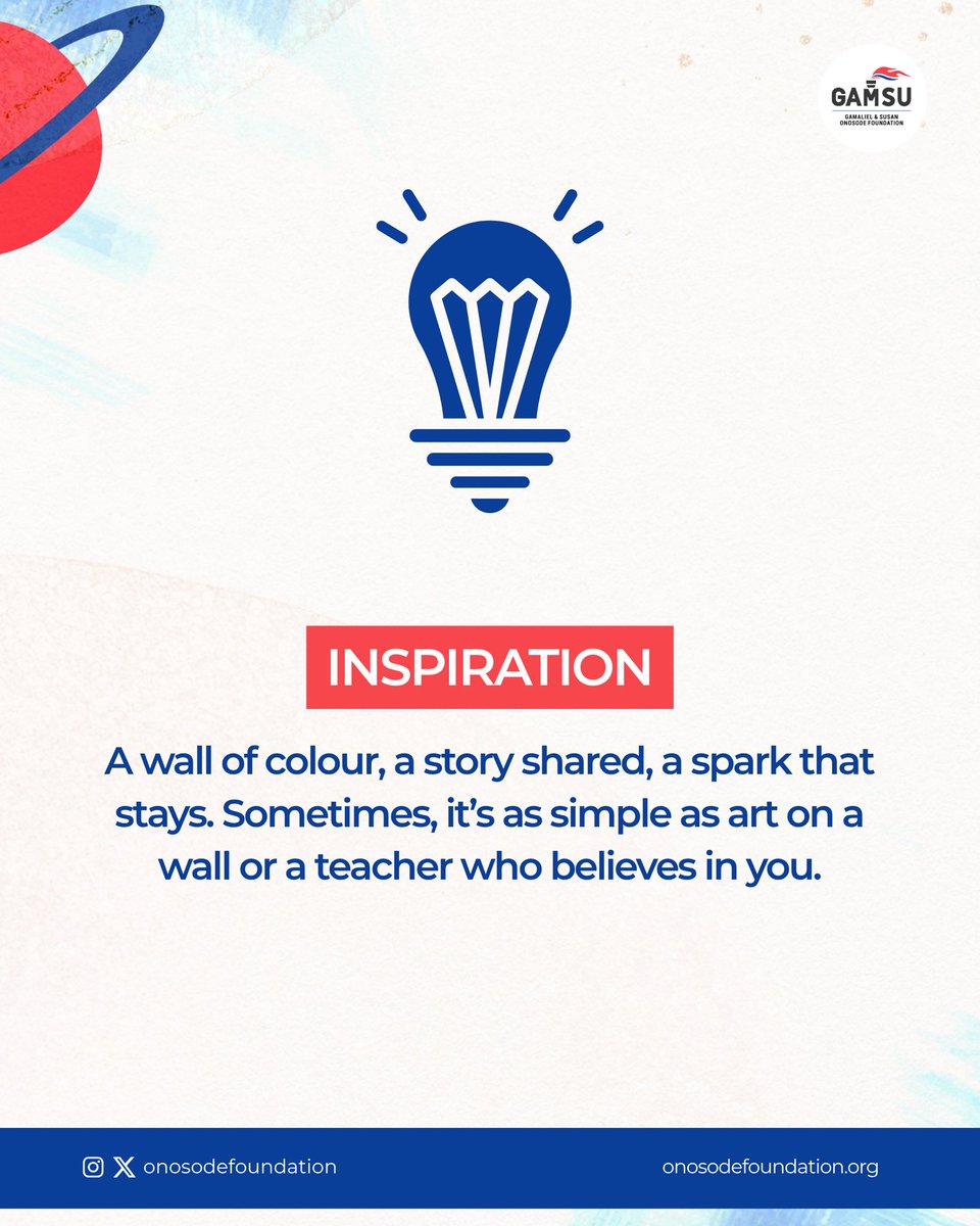 GamsuF's tweet image. Quality education lives in the spaces that hold it, classrooms, libraries, corners of hope.
A true learning space doesn’t just shelter; it inspires.
#EducationForAll #LearningEnvironment #GAMSU