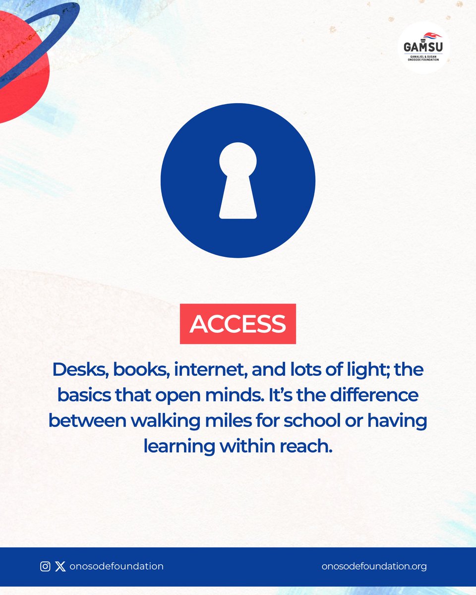 GamsuF's tweet image. Quality education lives in the spaces that hold it, classrooms, libraries, corners of hope.
A true learning space doesn’t just shelter; it inspires.
#EducationForAll #LearningEnvironment #GAMSU
