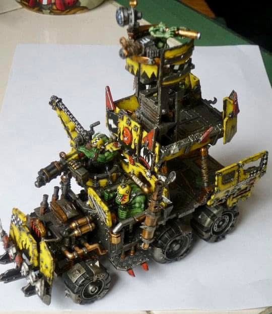 GamlrRodtskjegg's tweet image. #orktober #BadMoonz #warhammer40k #WarhammerCommunity #warhammer40000